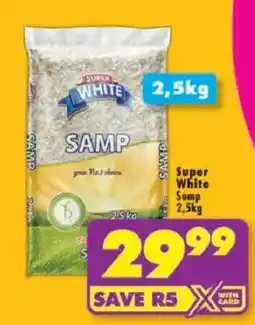 Shoprite Super White Samp offer