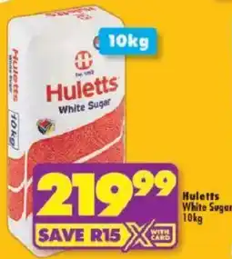 Shoprite Huletts White Sugar offer