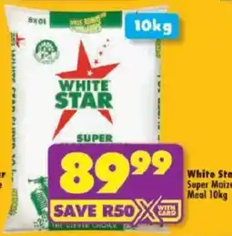 Shoprite White Star Super Maize Meal offer