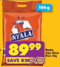 Shoprite Nyala Super Maize Meal offer