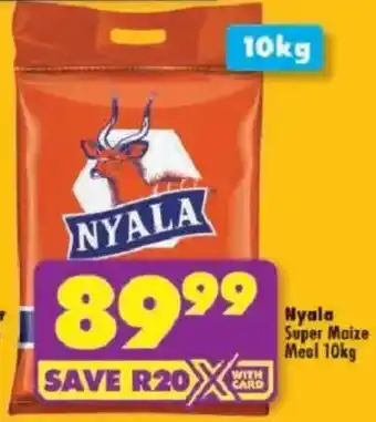 Shoprite Nyala Super Maize Meal offer