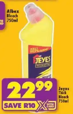 Shoprite Jeyes Thick Bleach offer