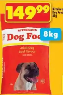 Shoprite Ritebrand Dog Food offer