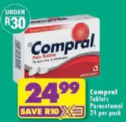 Shoprite Compral Tablets Paracetamol offer