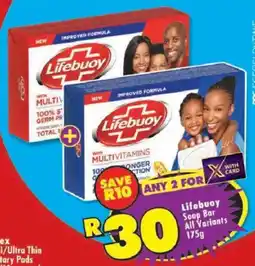 Shoprite Lifebuoy Soap Bar All Variants offer