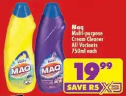 Shoprite Maq Multi-purpose Cream Cleaner All Variants offer