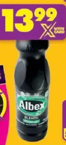 Shoprite Albex Bleach offer