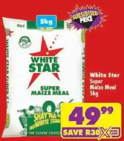 Shoprite White Star Super Maize Meal offer