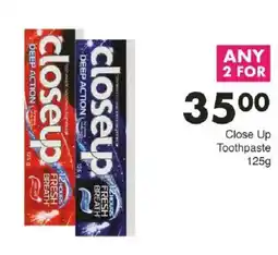 Save Close Up Toothpaste offer