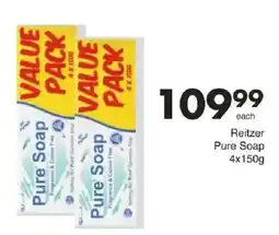 Save Reitzer Pure Soap offer