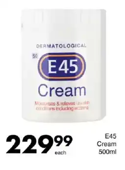 Save E45 Cream offer
