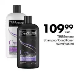 Save TRESemme Shampoo/ Conditioner offer