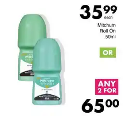 Save Mitchum Roll On offer