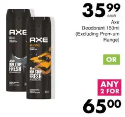 Save Axe Deodorant offer