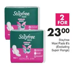 Save Stayfree Maxi Pads offer
