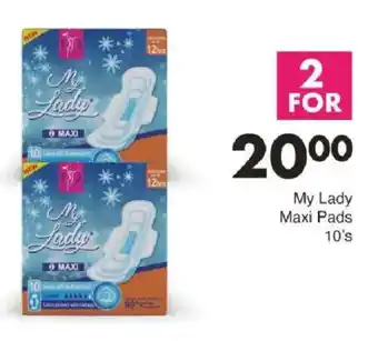 Save My Lady Maxi Pads offer
