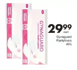 Save Gynaguard Pantyliners offer