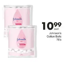 Save Johnson's Cotton Balls offer