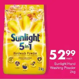 Save Sunlight Hand Washing Powder offer