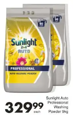 Save Sunlight Auto Professional Washing Powder offer