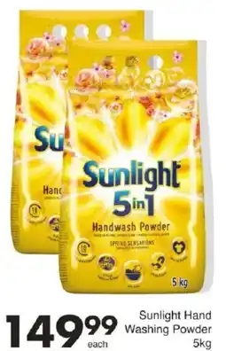 Save Sunlight Hand Washing Powder offer