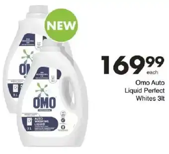 Save Omo Auto Liquid Perfect Whites offer
