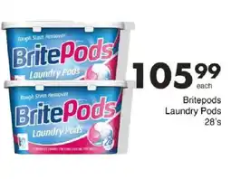 Save Britepods Laundry Pods offer
