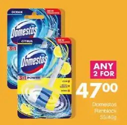 Save Domestos Rimblock offer
