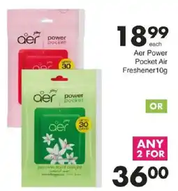 Save Aer Power Pocket Air Freshener offer