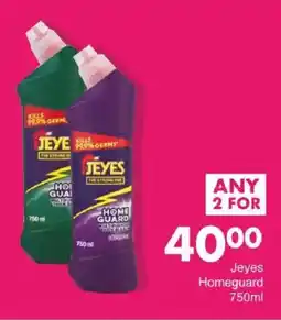 Save Jeyes Homeguard offer