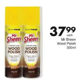 Save Mr Sheen Wood Polish offer