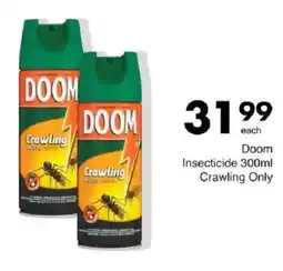 Save Doom Insecticide Crawling offer