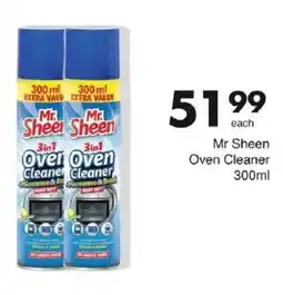Save Mr Sheen Oven Cleaner offer