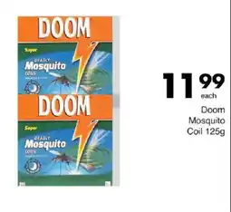 Save Doom Mosquito Coil offer