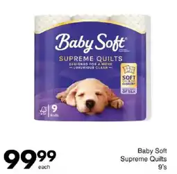 Save Baby Soft Supreme Quilts offer