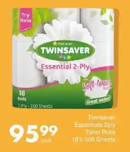 Save Twinsaver Essentials 2ply Toilet Rolls offer