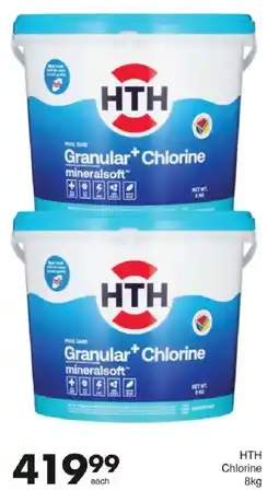Save HTH Chlorine offer