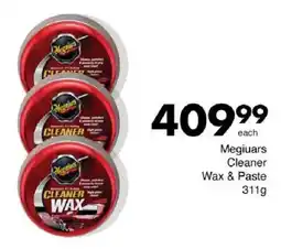 Save Megiuars Cleaner Wax & Paste offer