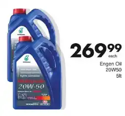 Save Engen Oil 20W50 offer