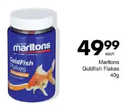 Save Marltons Goldfish Flakes offer