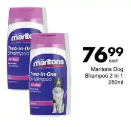 Save Marltons Dog Shampoo 2 In 1 offer