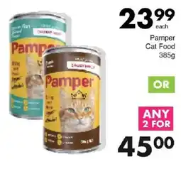 Save Pamper Cat Food offer