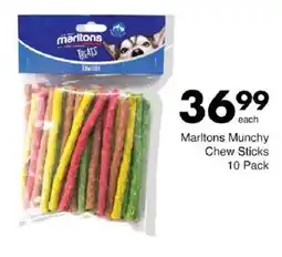Save Marltons Munchy Chew Sticks offer