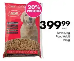 Save Save Dog Food Adult offer