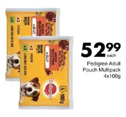 Save Pedigree Adult Pouch Multipack offer