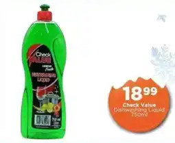 Check Star Check Value Dishwashing Liquid offer