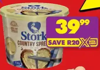 Stork Country Spread 40% Fat Spread