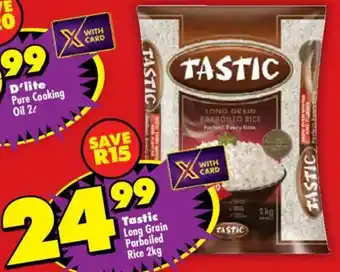 Tastic Long Grain Parboiled Rice