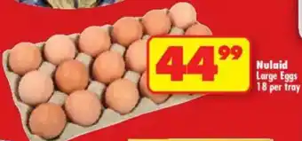 Shoprite Nulaid Large Eggs offer
