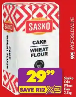 Shoprite Sasko Cake Wheat Flour offer